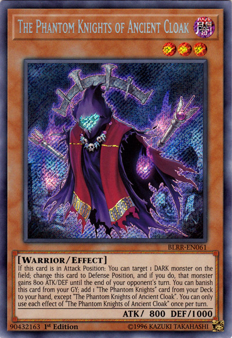 The Phantom Knights of Ancient Cloak [BLRR-EN061] Secret Rare | Cracking-Singles