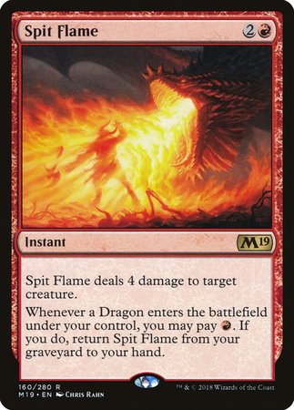 Spit Flame [Core Set 2019] | Cracking-Singles