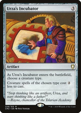 Urza's Incubator [Commander Anthology Volume II] | Cracking-Singles