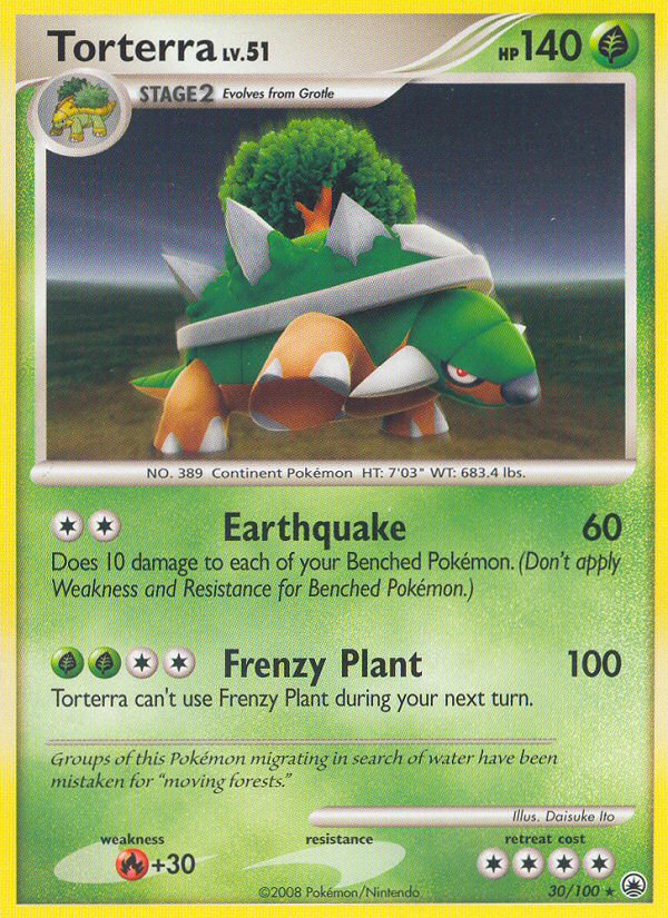 Torterra (30/100) [Diamond & Pearl: Majestic Dawn] | Cracking-Singles