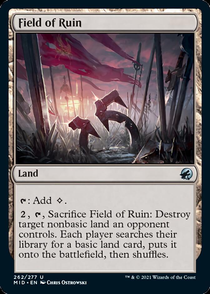 Field of Ruin [Innistrad: Midnight Hunt] | Cracking-Singles