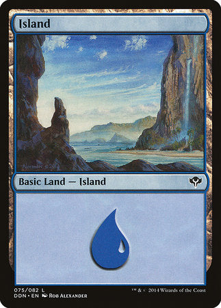 Island (75) [Duel Decks: Speed vs. Cunning] | Cracking-Singles