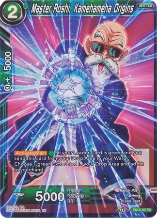 Master Roshi, Kamehameha Origins [EX10-02] | Cracking-Singles