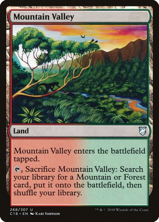 Mountain Valley [Commander 2018] | Cracking-Singles