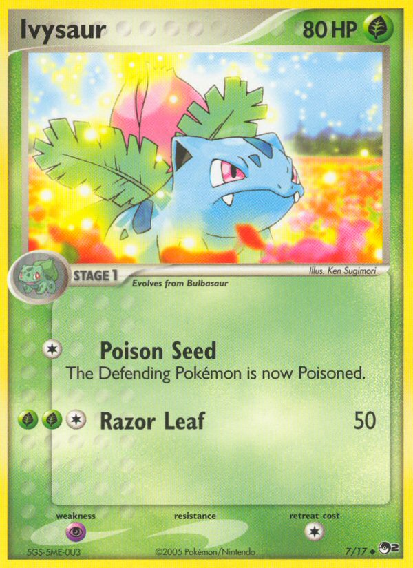 Ivysaur (7/17) [POP Series 2] | Cracking-Singles