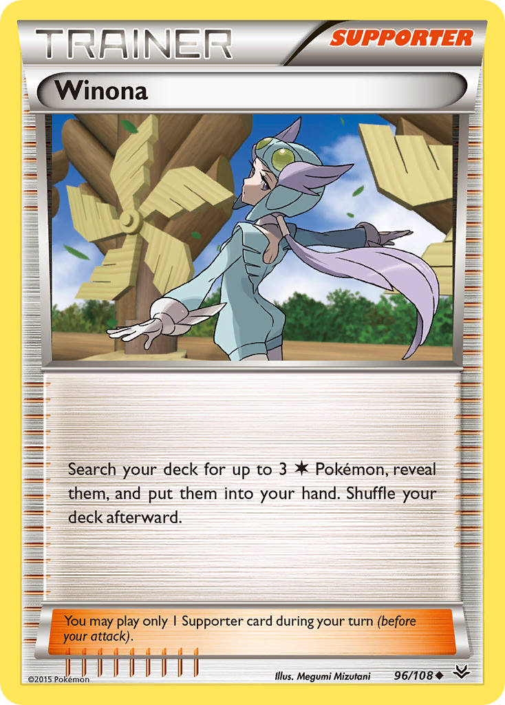 Winona (96/108) [XY: Roaring Skies] | Cracking-Singles