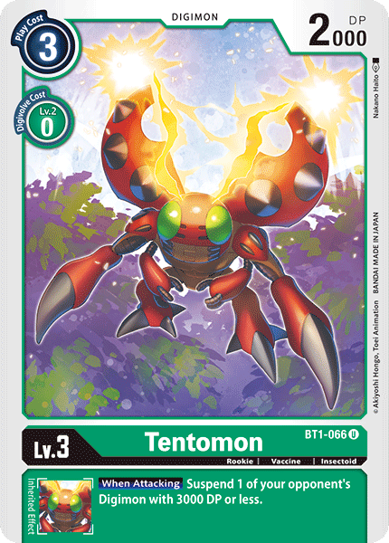 Tentomon [BT1-066] [Release Special Booster Ver.1.0] | Cracking-Singles