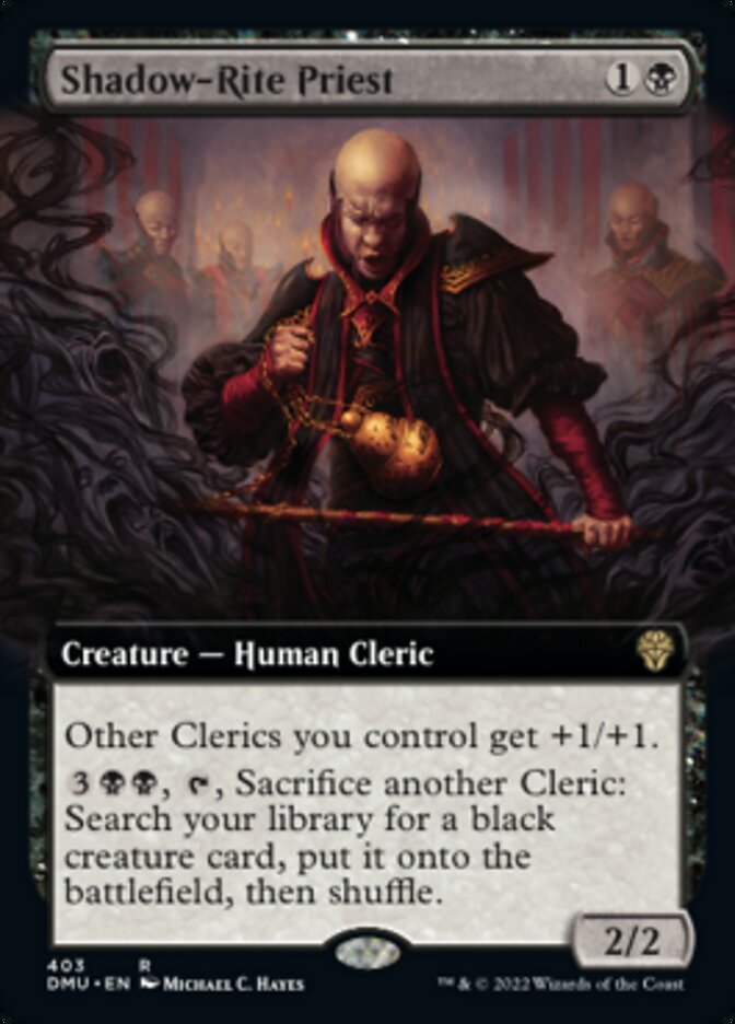 Shadow-Rite Priest (Extended Art) [Dominaria United] | Cracking-Singles