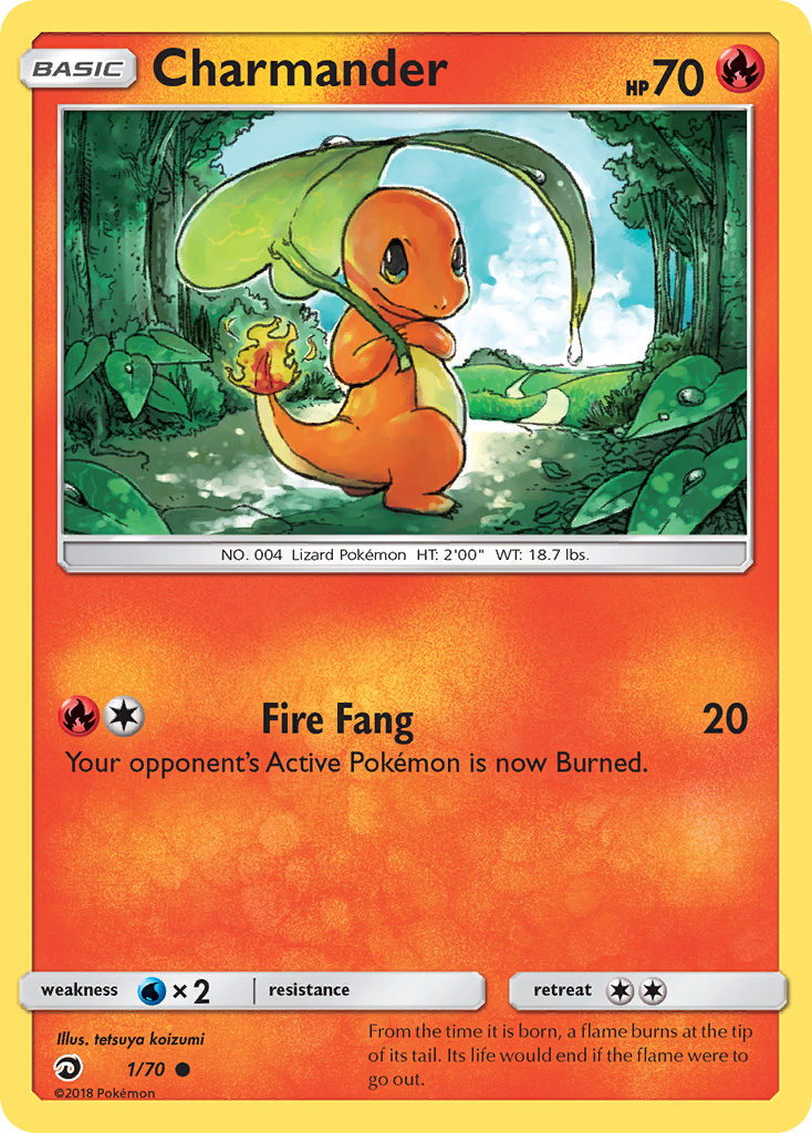 Charmander (1/70) [Sun & Moon: Dragon Majesty] | Cracking-Singles