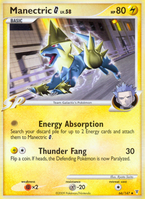 Manectric G (66/147) [Platinum: Supreme Victors] | Cracking-Singles