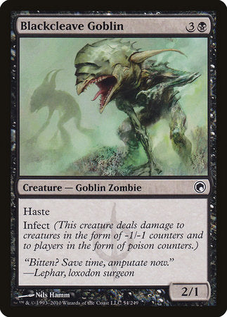 Blackcleave Goblin [Scars of Mirrodin] | Cracking-Singles