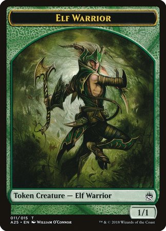 Elf Warrior Token (011) [Masters 25 Tokens] | Cracking-Singles