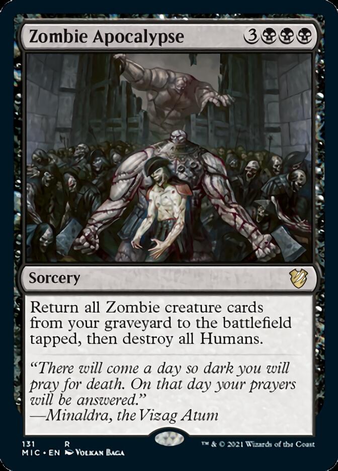 Zombie Apocalypse [Innistrad: Midnight Hunt Commander] | Cracking-Singles