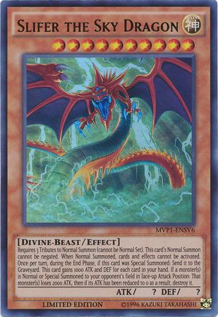 Slifer the Sky Dragon [MVP1-ENSV6] Ultra Rare | Cracking-Singles