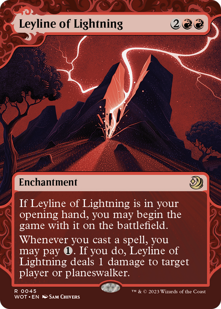 Leyline of Lightning [Wilds of Eldraine: Enchanting Tales] | Cracking-Singles