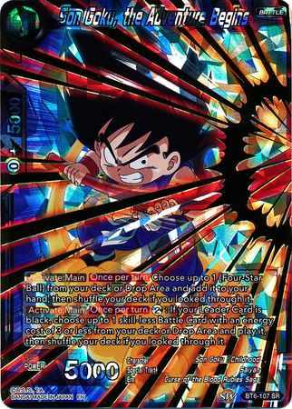 Son Goku, the Adventure Begins [BT6-107] | Cracking-Singles