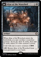 Altar of the Wretched // Wretched Bonemass [The Lost Caverns of Ixalan Commander] | Cracking-Singles