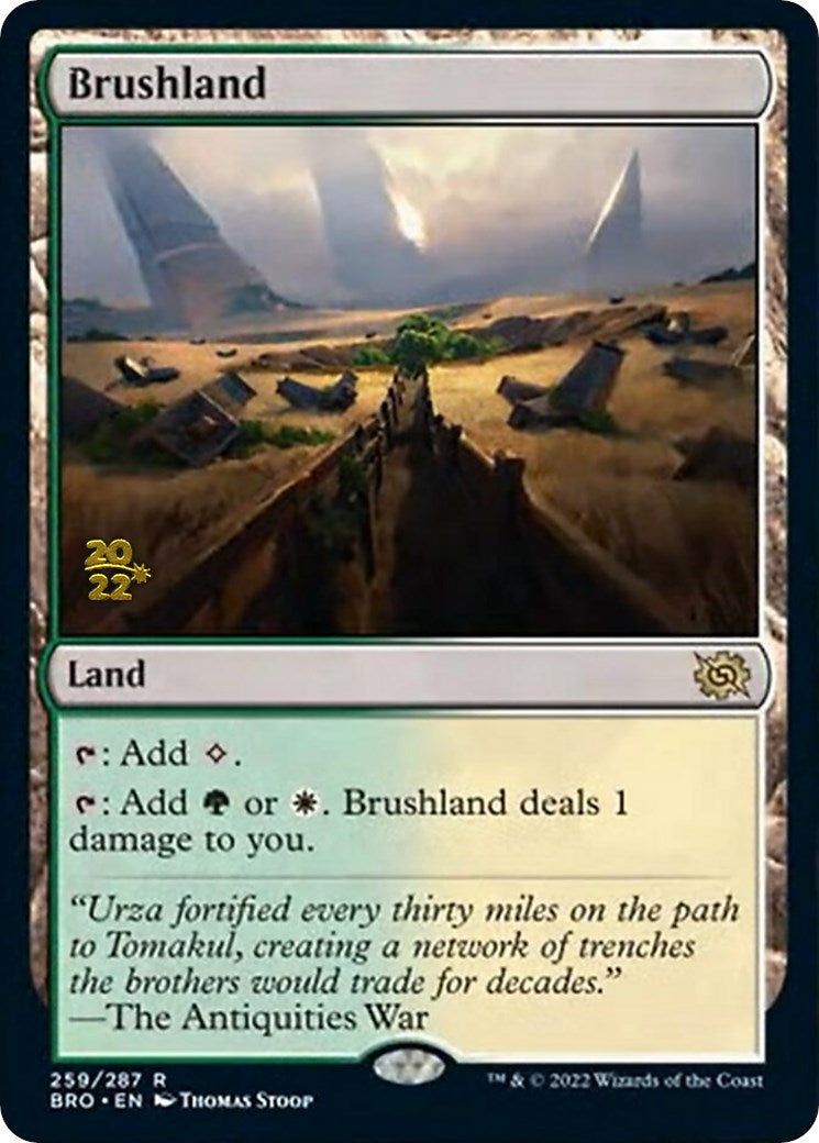 Brushland [The Brothers' War: Prerelease Promos] | Cracking-Singles