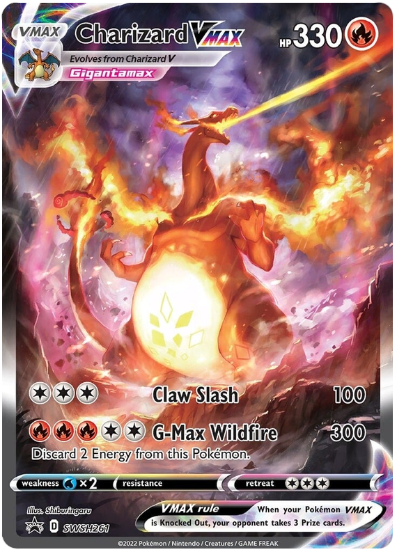 Charizard VMAX (SWSH261) [Sword & Shield: Black Star Promos] | Cracking-Singles