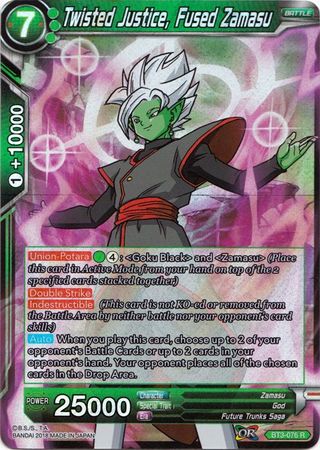 Twisted Justice, Fused Zamasu [BT3-076] | Cracking-Singles