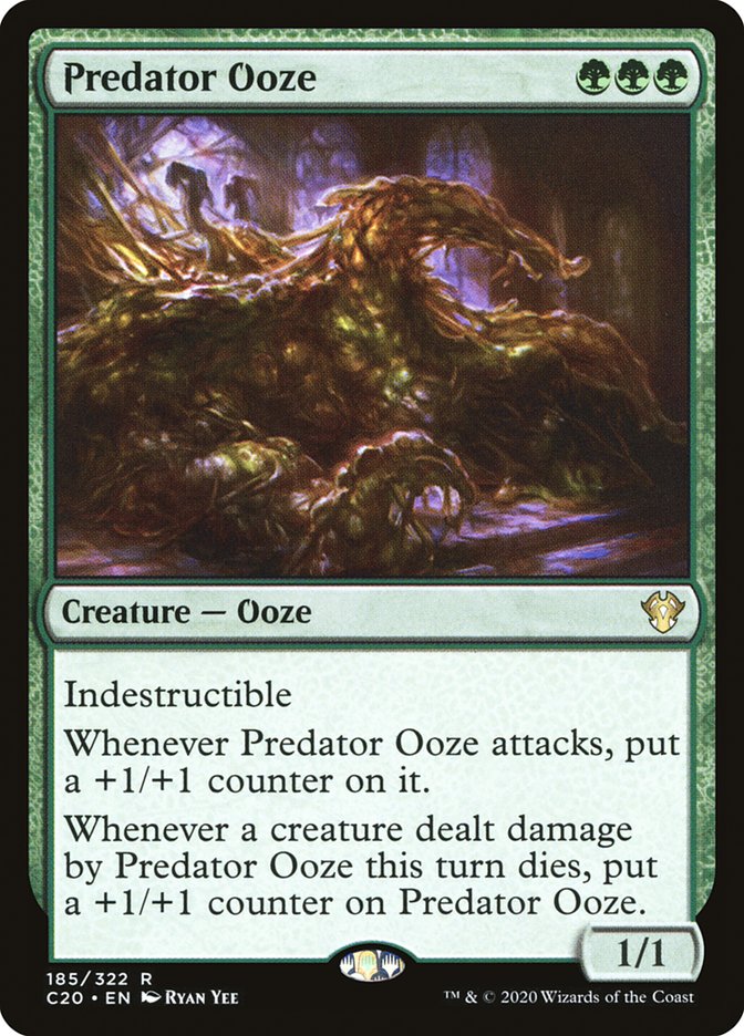 Predator Ooze [Commander 2020] | Cracking-Singles