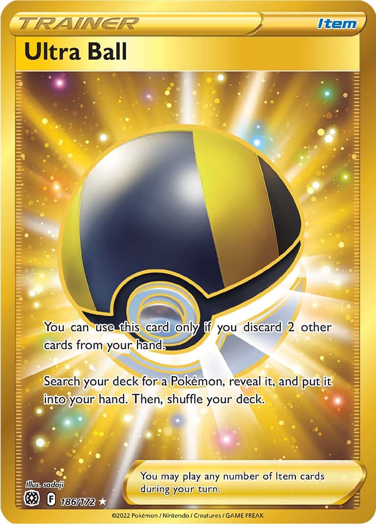 Ultra Ball (186/172) [Sword & Shield: Brilliant Stars] | Cracking-Singles