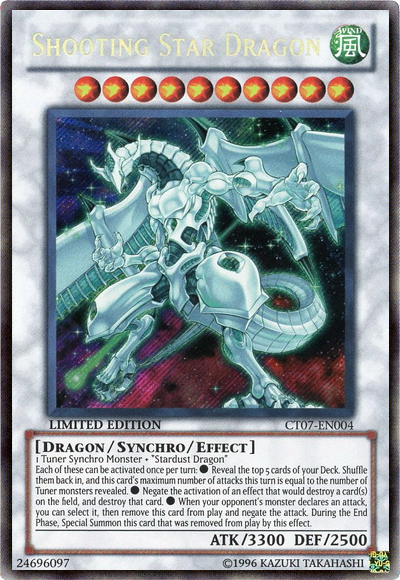 Shooting Star Dragon [CT07-EN004] Secret Rare | Cracking-Singles