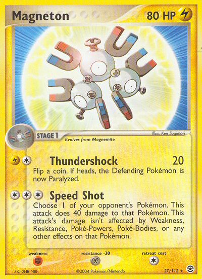 Magneton (27/112) [EX: FireRed & LeafGreen] | Cracking-Singles