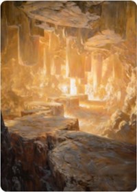 Pillarverge Pathway Art Card [Zendikar Rising Art Series] | Cracking-Singles