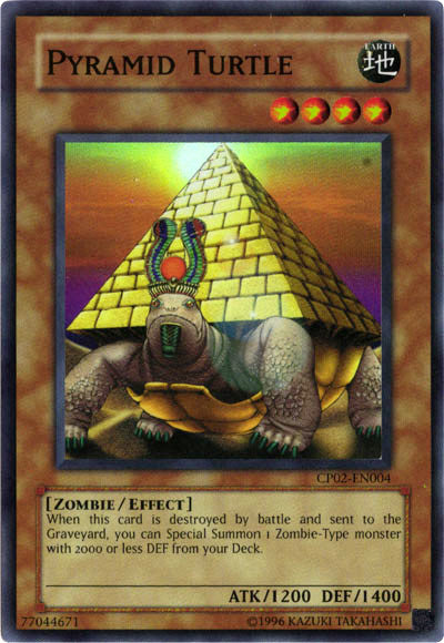 Pyramid Turtle [CP02-EN004] Super Rare | Cracking-Singles