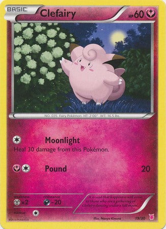 Clefairy (19/30) [XY: Trainer Kit 1 - Wigglytuff] | Cracking-Singles