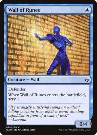 Wall of Runes [War of the Spark] | Cracking-Singles