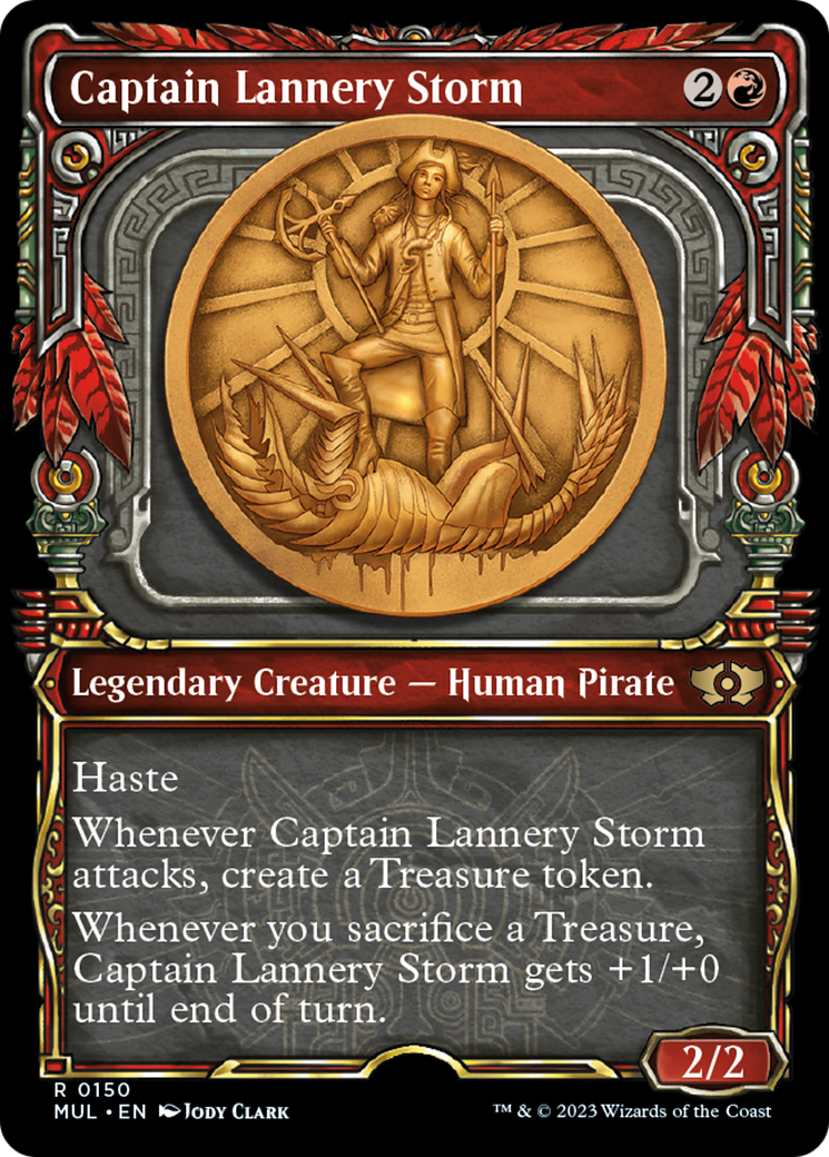 Captain Lannery Storm (Halo Foil) [Multiverse Legends] | Cracking-Singles