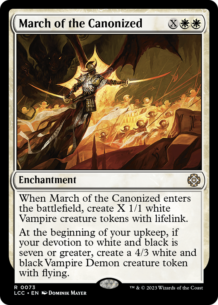 March of the Canonized [The Lost Caverns of Ixalan Commander] | Cracking-Singles