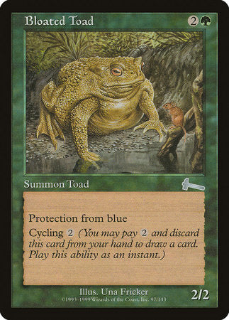 Bloated Toad [Urza's Legacy] | Cracking-Singles