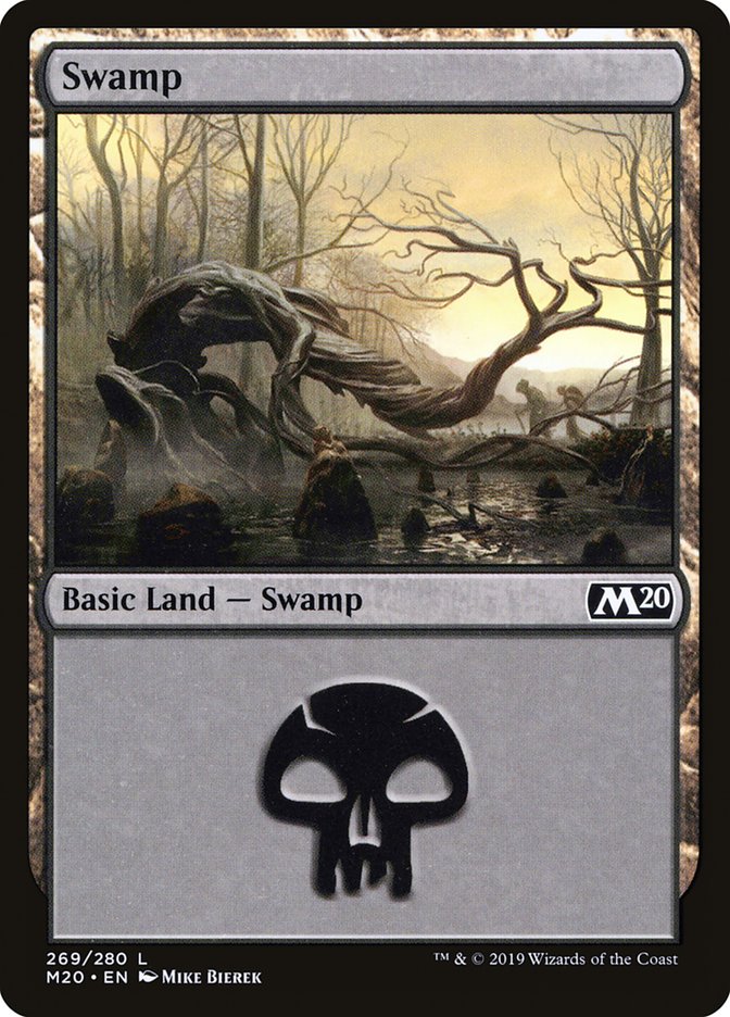 Swamp (#269) [Core Set 2020] | Cracking-Singles