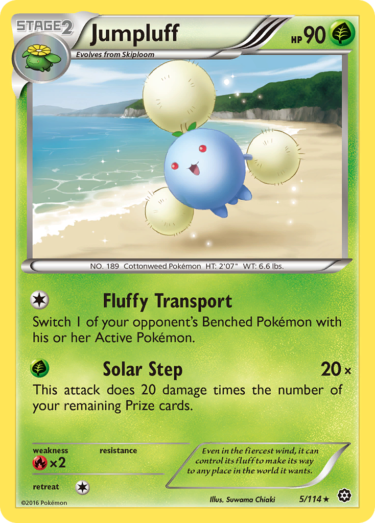 Jumpluff (5/114) [XY: Steam Siege] | Cracking-Singles