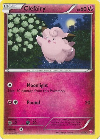 Clefairy (13/30) [XY: Trainer Kit 1 - Wigglytuff] | Cracking-Singles