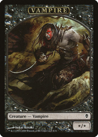 Vampire Token [Zendikar Tokens] | Cracking-Singles