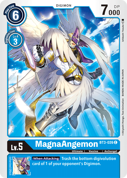 MagnaAngemon [BT3-026] [Release Special Booster Ver.1.5] | Cracking-Singles