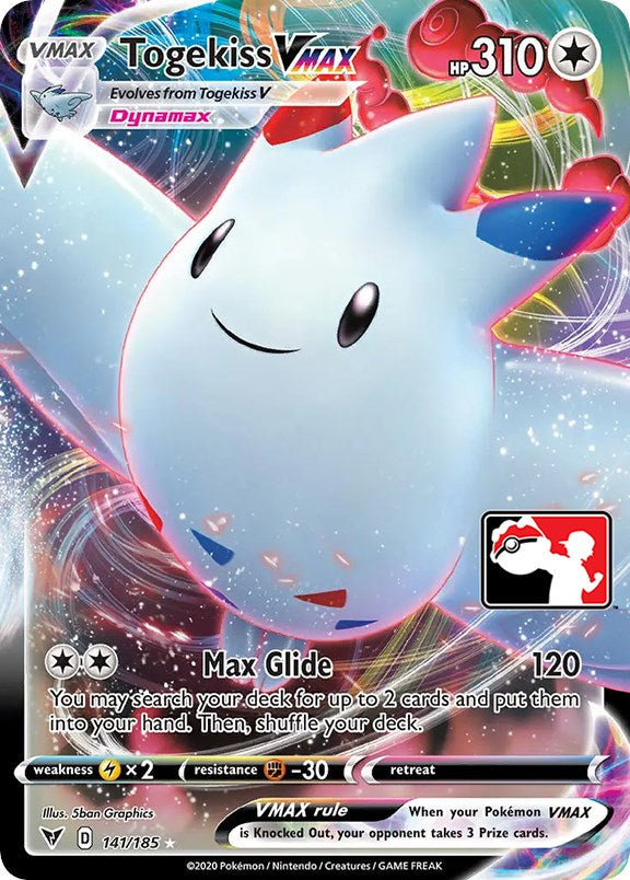 Togekiss VMAX (141/185) [Prize Pack Series One] | Cracking-Singles