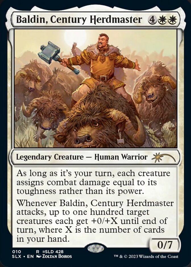 Baldin, Century Herdmaster [Secret Lair: Universes Within] | Cracking-Singles