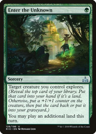 Enter the Unknown [Rivals of Ixalan] | Cracking-Singles