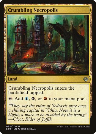 Crumbling Necropolis [Archenemy: Nicol Bolas] | Cracking-Singles