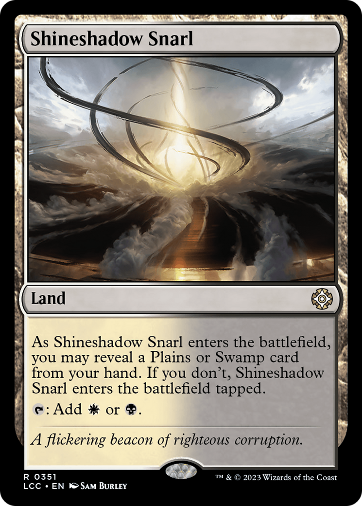 Shineshadow Snarl [The Lost Caverns of Ixalan Commander] | Cracking-Singles