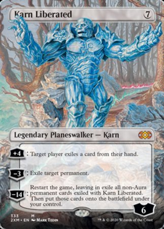 Karn Liberated (Borderless) [Double Masters] | Cracking-Singles