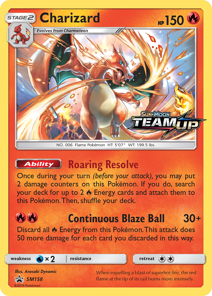 Charizard (SM158) [Sun & Moon: Black Star Promos] | Cracking-Singles