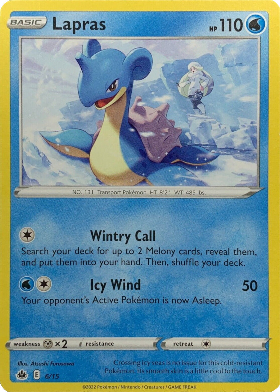 Lapras (6/15) [McDonald's Promos: Match Battle] | Cracking-Singles