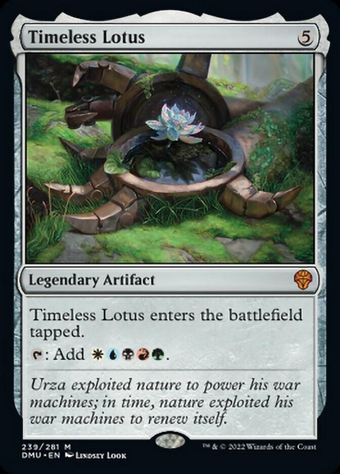 Timeless Lotus [Dominaria United] | Cracking-Singles