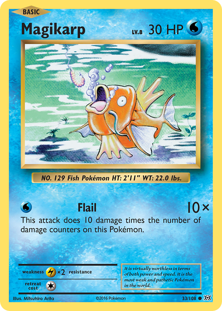 Magikarp (33/108) [XY: Evolutions] | Cracking-Singles